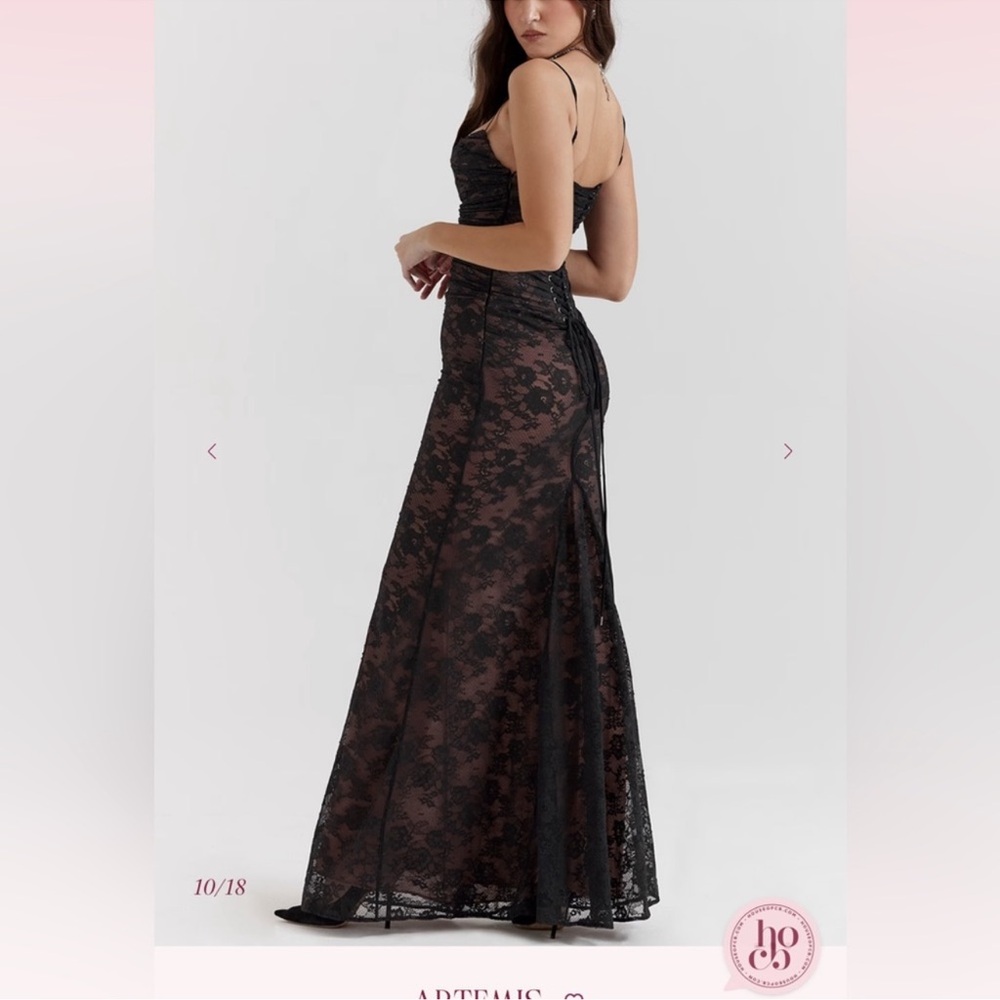 ✨NEW✨House of CB Artemis Lace Maxi Dress
Gown Black Size L - Picture 2 of 10